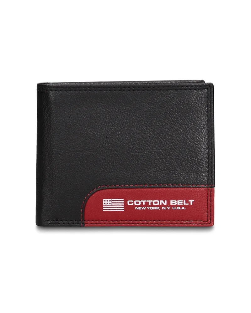 Cotton Belt Geldbörse Men Schwarz