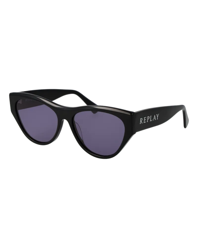 Replay Sonnenbrille RY665S R01 58 Schwarz
