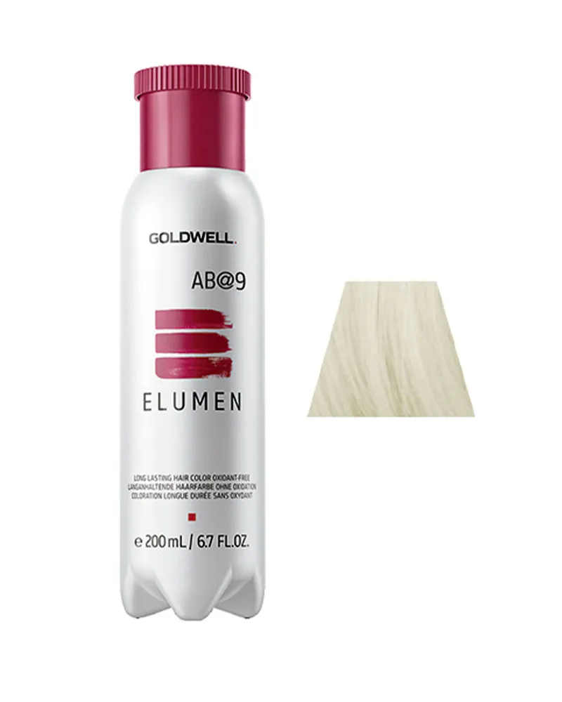 Goldwell Elumen Long Lasting Hair Color Oxidant Free #ab@9 200 ml 
