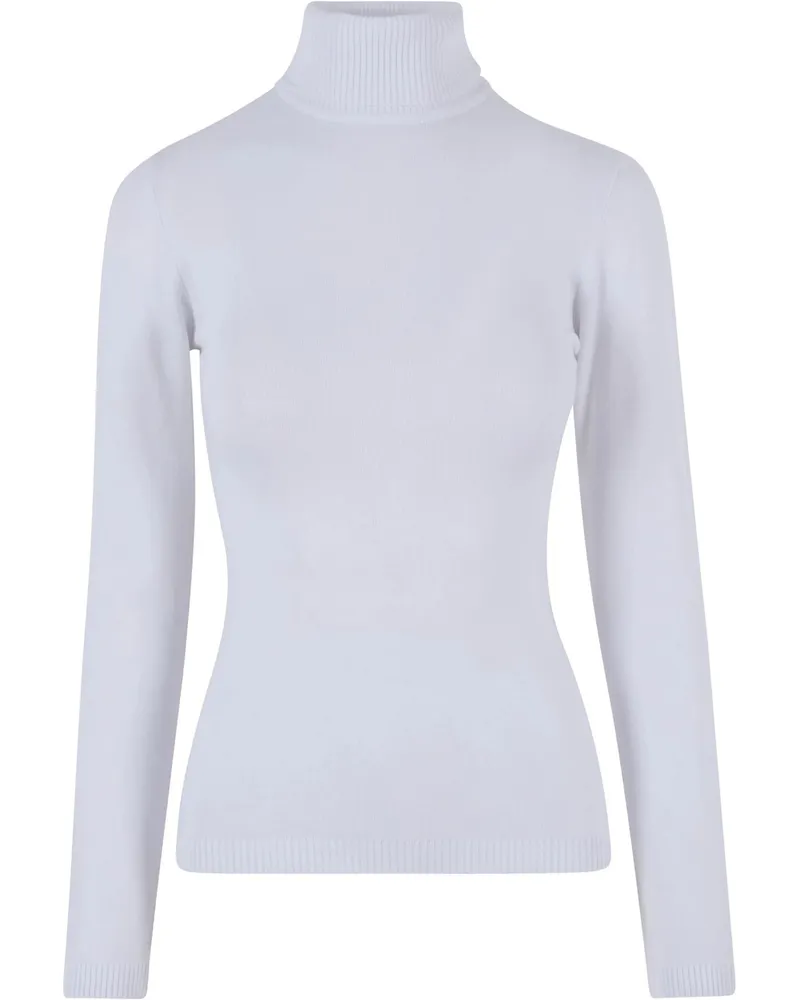 Urban Classics Sweatshirt Rollkragen für Damen (Weiß Weiß