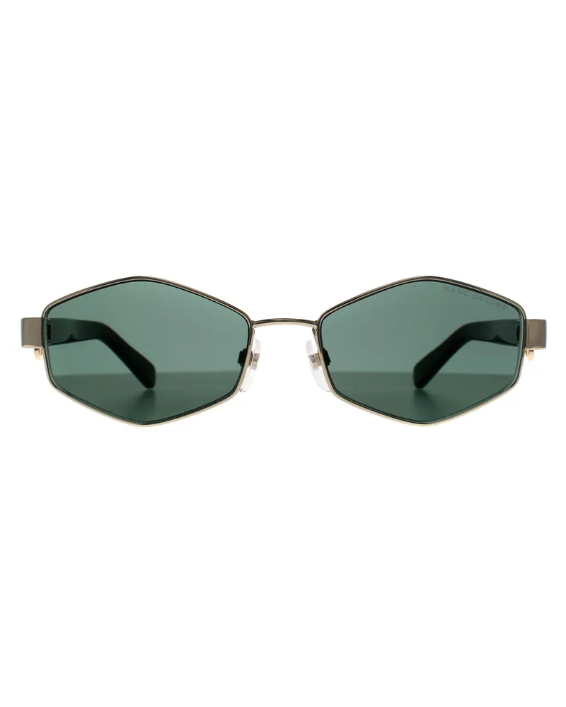 Marc Jacobs Oval Womens Gold Schwarz Grün Spiegel MARC 496/S Gold