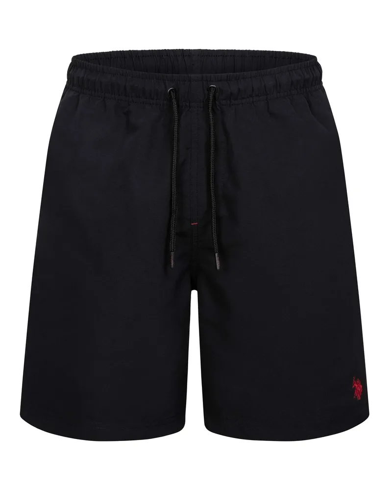 U.S. Polo Assn.  Badeshorts aus Nylon für Herren - Schwarz Schwarz
