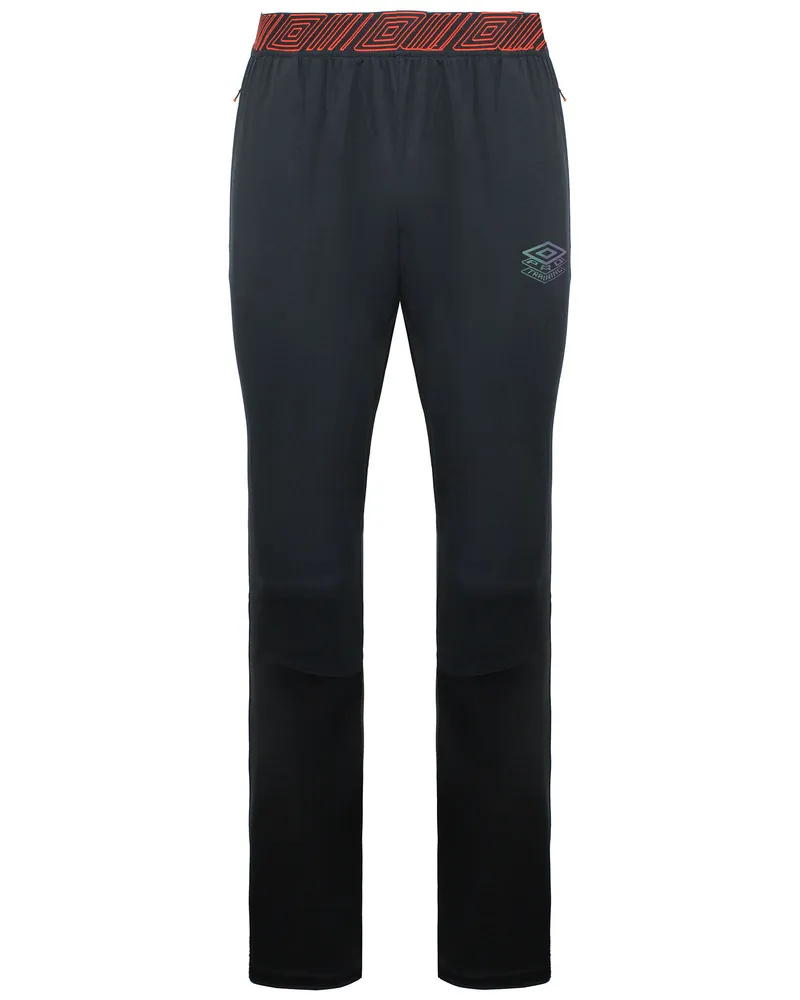 Umbro Pro Training Elite Hybrid Herren Black Track Hosen Schwarz