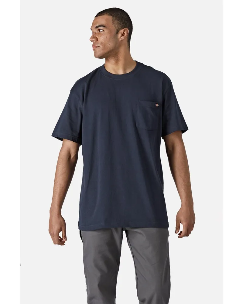 Dickies Kurzarm Baumwoll-T-Shirt für Herren - Marineblau Marineblau