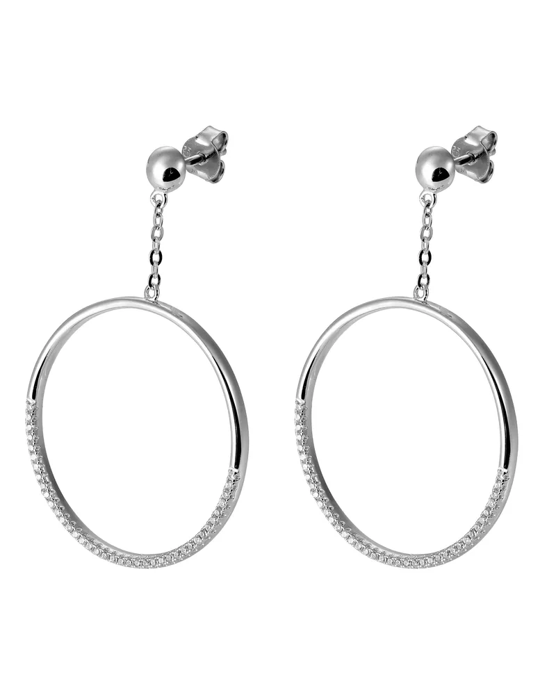 Orphelia Bliss' Damen-Ohrhänger aus 925 Sterling Silber - Silber ZO-7460 Silber