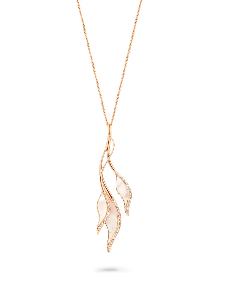 Orphelia Mariza' Damenkette mit Anhänger aus 925er Sterlingsilber – Silber/Rosé ZK-7171/RG Silber