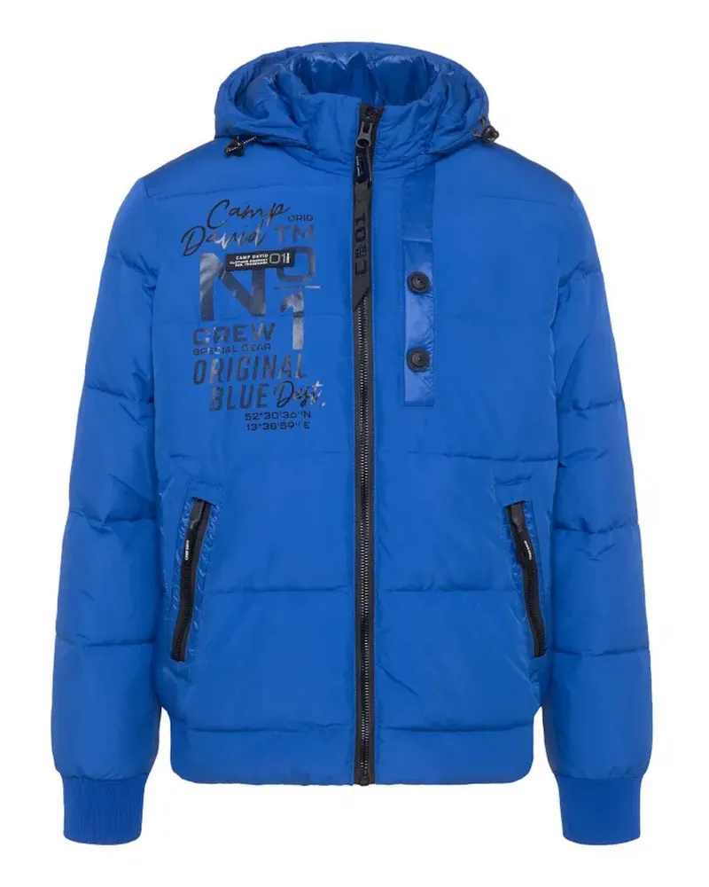 CAMP DAVID Jacke Blau