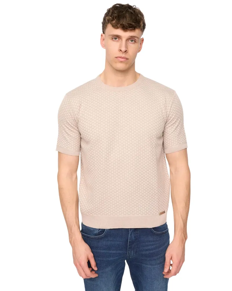 Duck and Cover Mataso" T-Shirt für Herren, Jerseyware (Steinfarben Steingrau