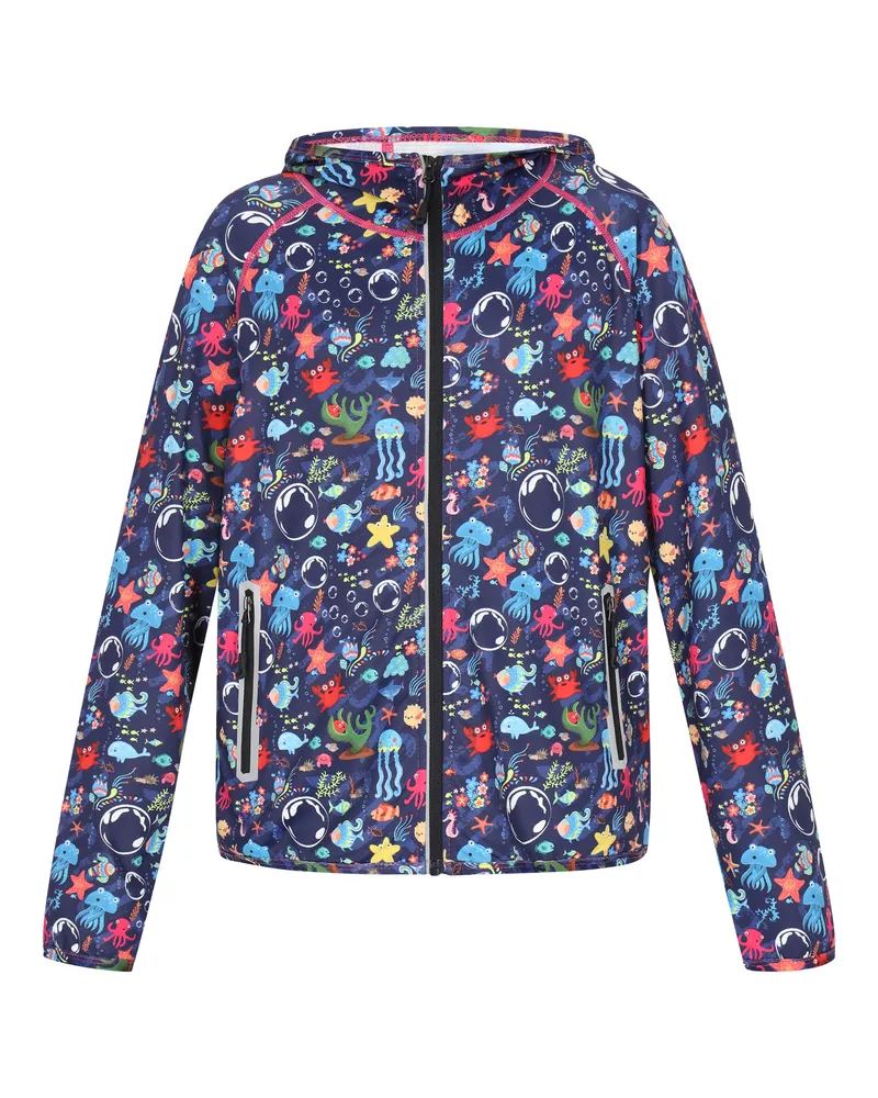 My Mo Jacke Mädchen Marineblau Mehrfarbig Marineblau