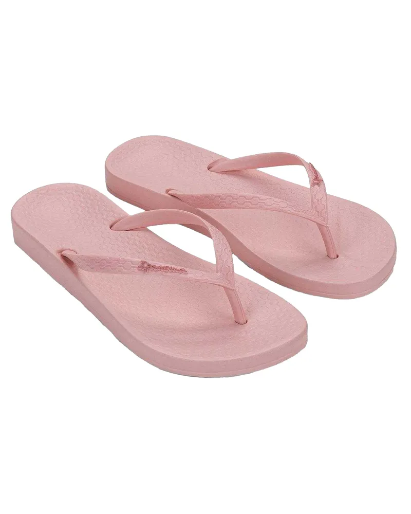 Ipanema Anat" Logo Flipflops für Damen, Flach (Hellrosa Rosa
