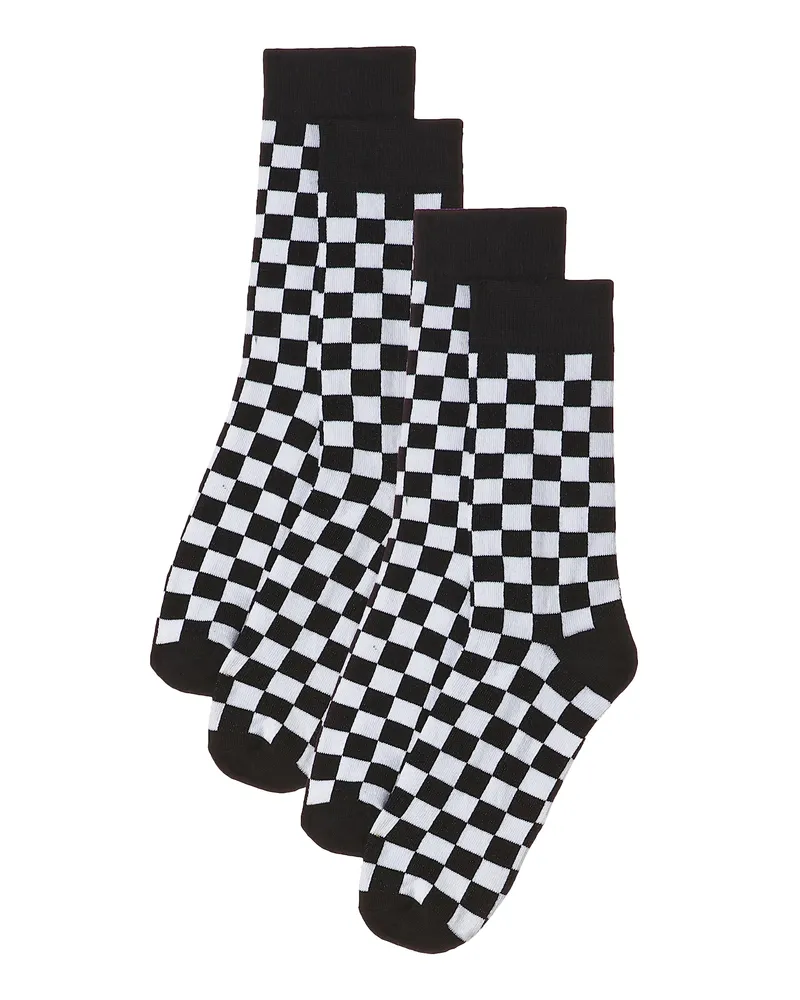 Urban Classics Socken für Herren (2er-Pack) (Schwarz/Weiß Schwarz