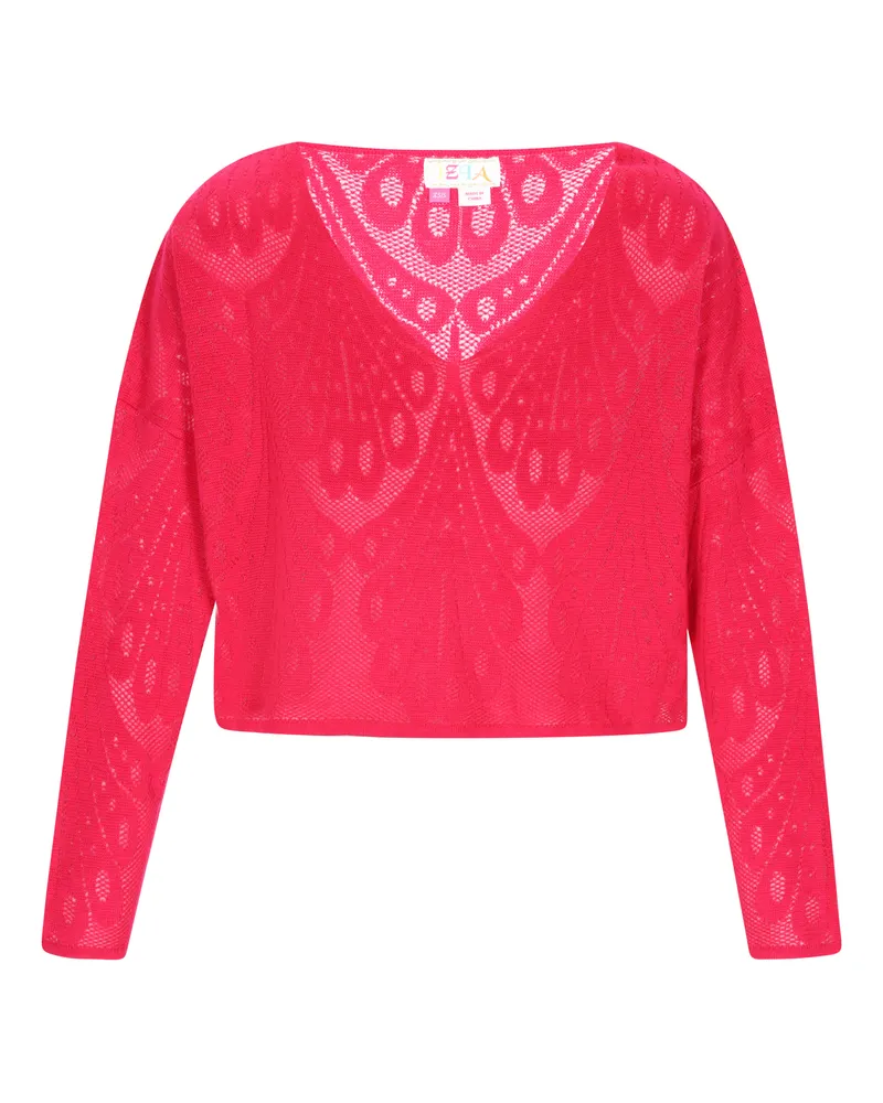 IZIA Pullover Frauen Fuchsie Fuchsia