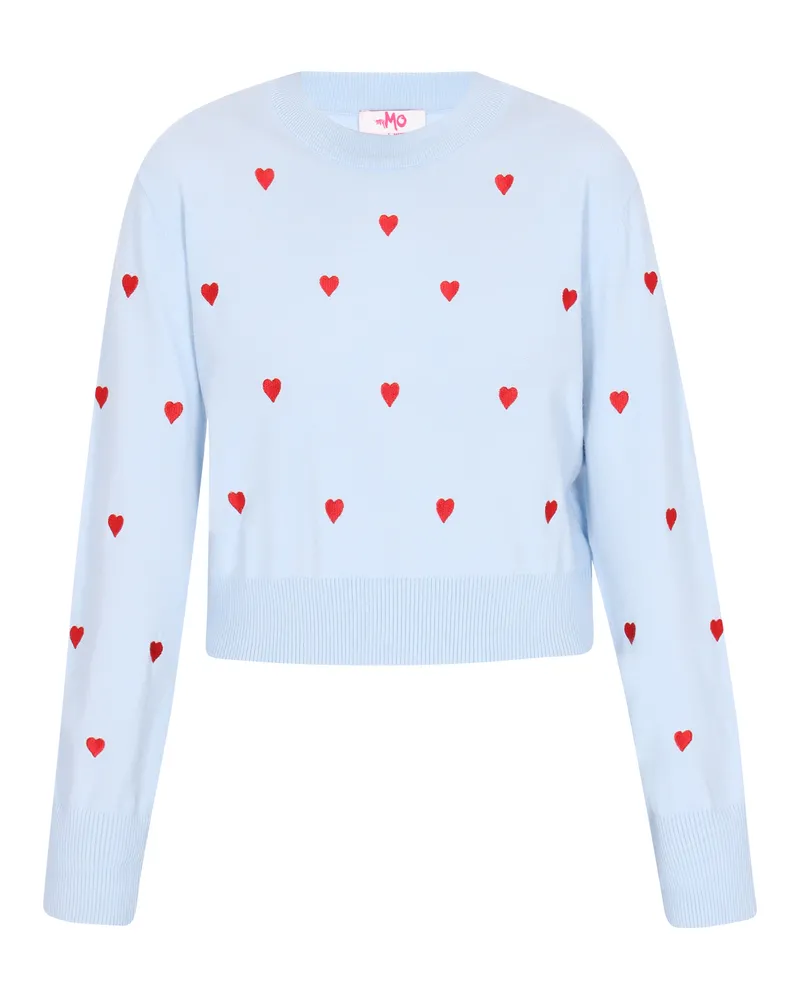 My Mo Pullover Frauen hellblau Hellblau