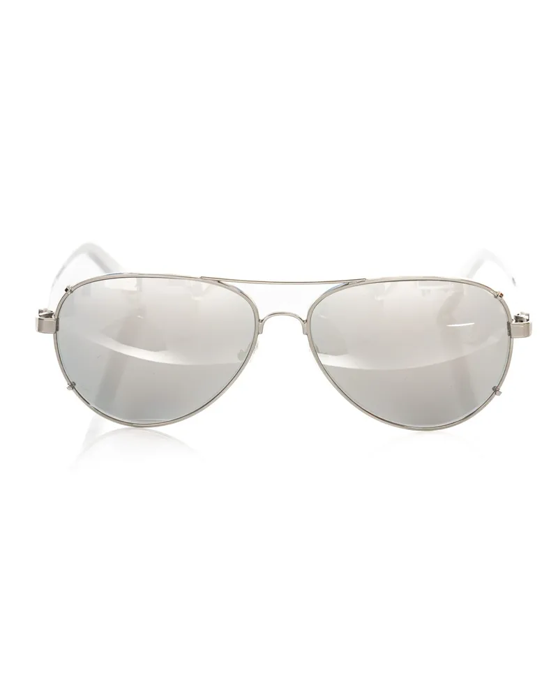 Frankie Morello Aviator-Sonnenbrille Fr22121 Hellgrau