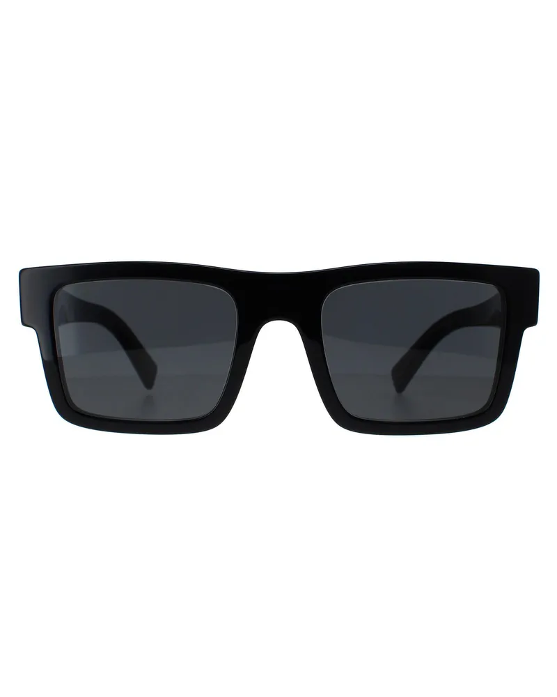 Prada Rectangle Herren Schwarz Dunkelgrau PR19WS Schwarz