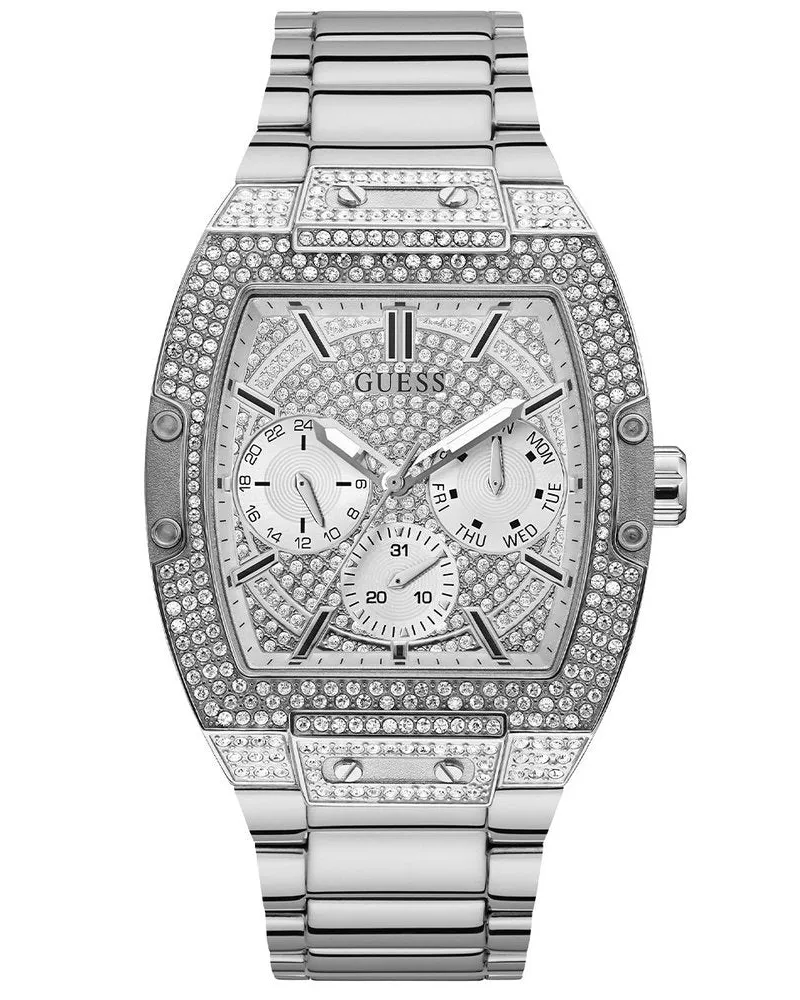 Guess GW0094G1 Phoenix Silber Nightlife Herrenuhr Silber
