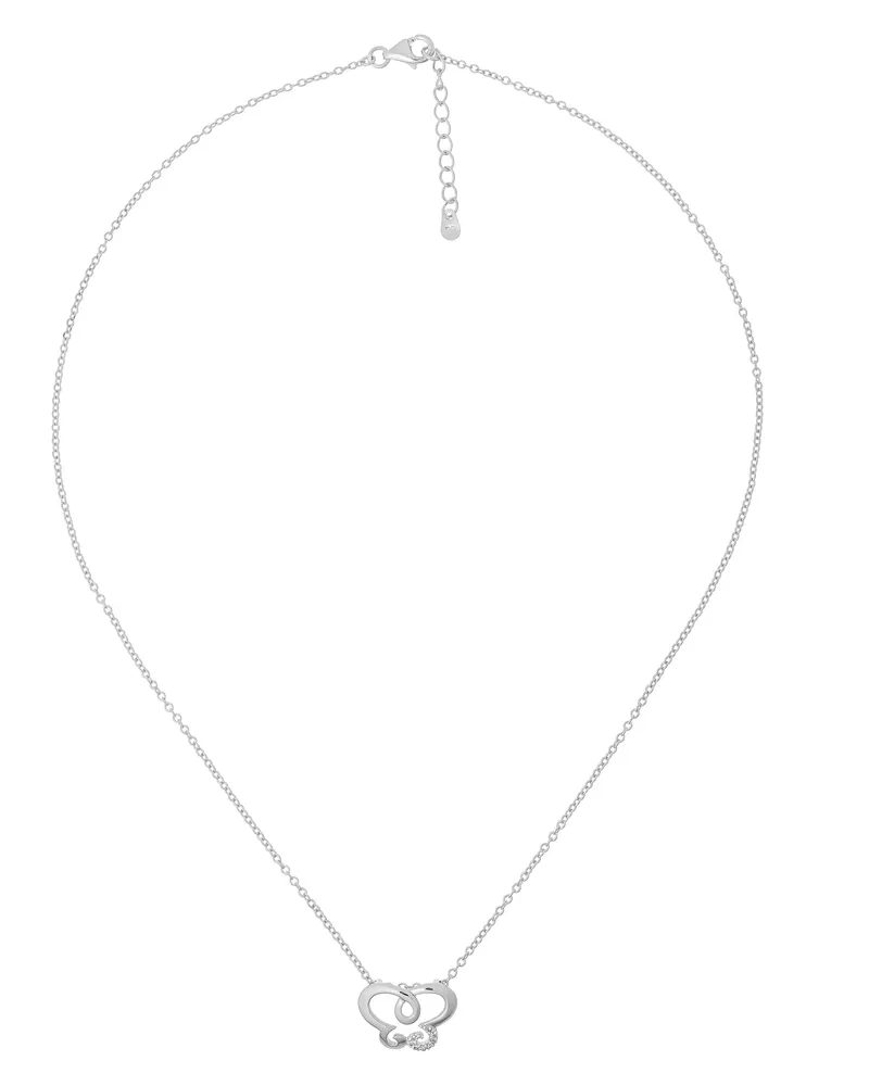 Orphelia Joya' Damen-Kette mit Anhänger aus 925er Sterlingsilber – Silber ZH-7088 Silber