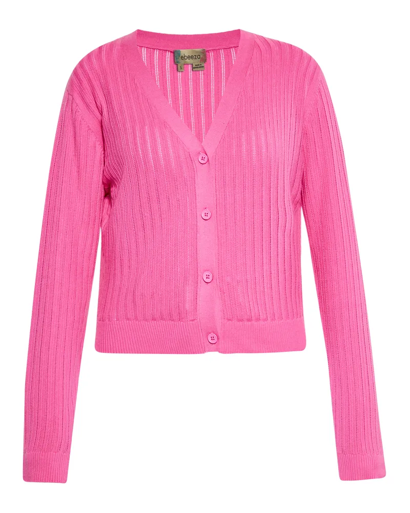 My Mo Strickjacke Frauen Rosa Rosa