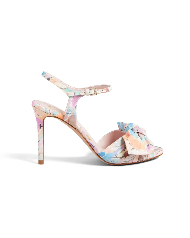 Ted Baker Nestar Art Print Stilleto Womens Multicolous Heels Schuhe Mehrfarbig