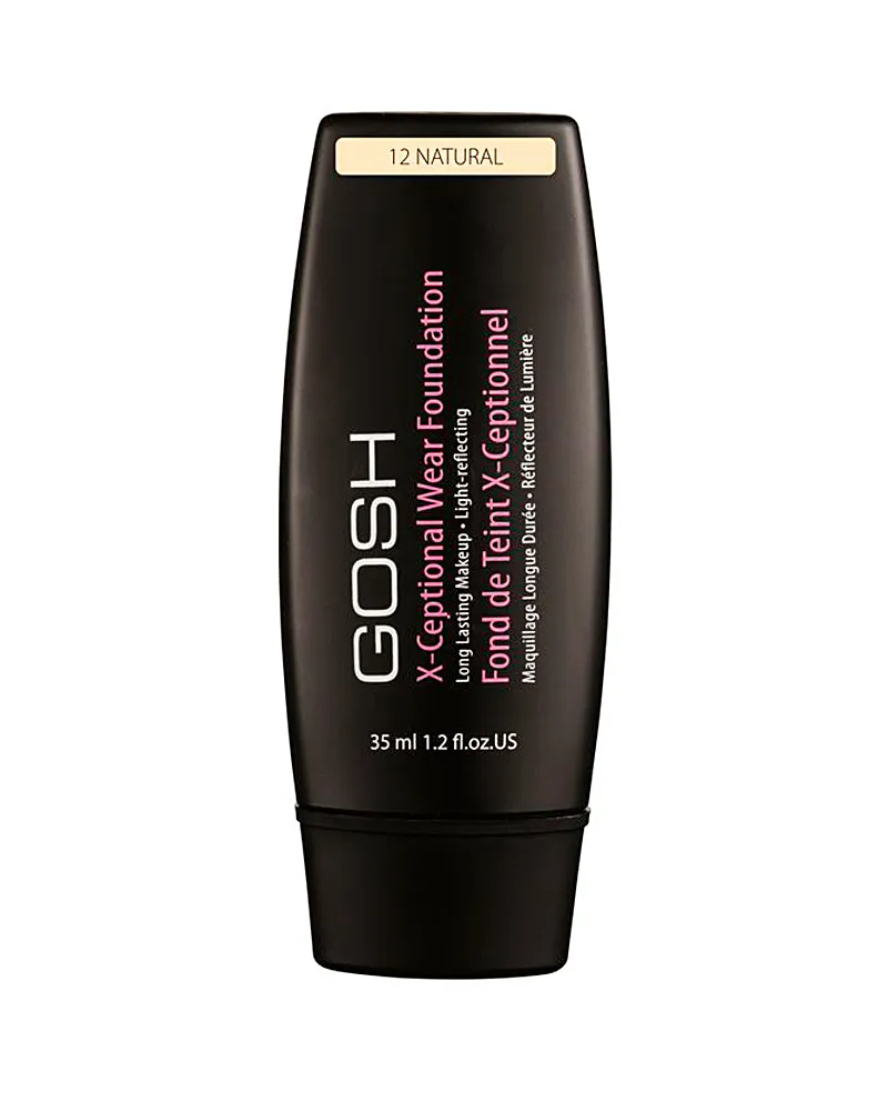 Gosh Copenhagen X-ceptional Wear Foundation Long Lasting Makeup #12-natural 35 ml 