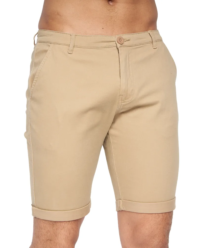CrossHatch Sinwood" Shorts für Herren (Sand Sand