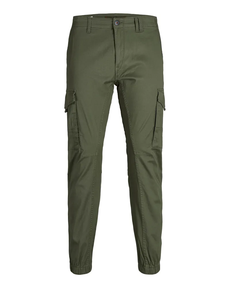 Jack & Jones Chino Cargo-Hose Oliv