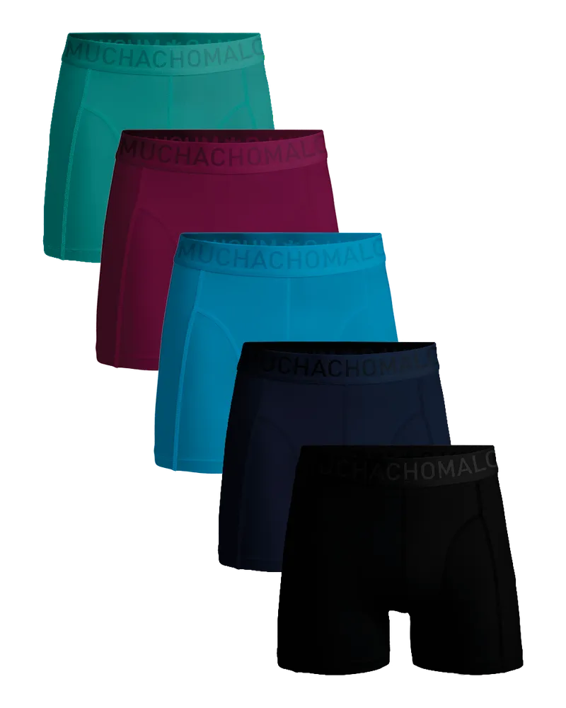 Muchachomalo Herren Boxer Shorts - 5er Pack - Herren Unterwäsche Mehrfarbig