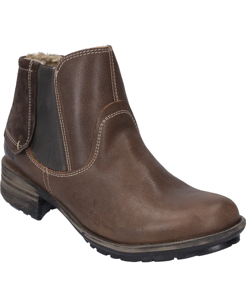 Josef Seibel Damen Stiefelette Sandra 56 in moro Braun