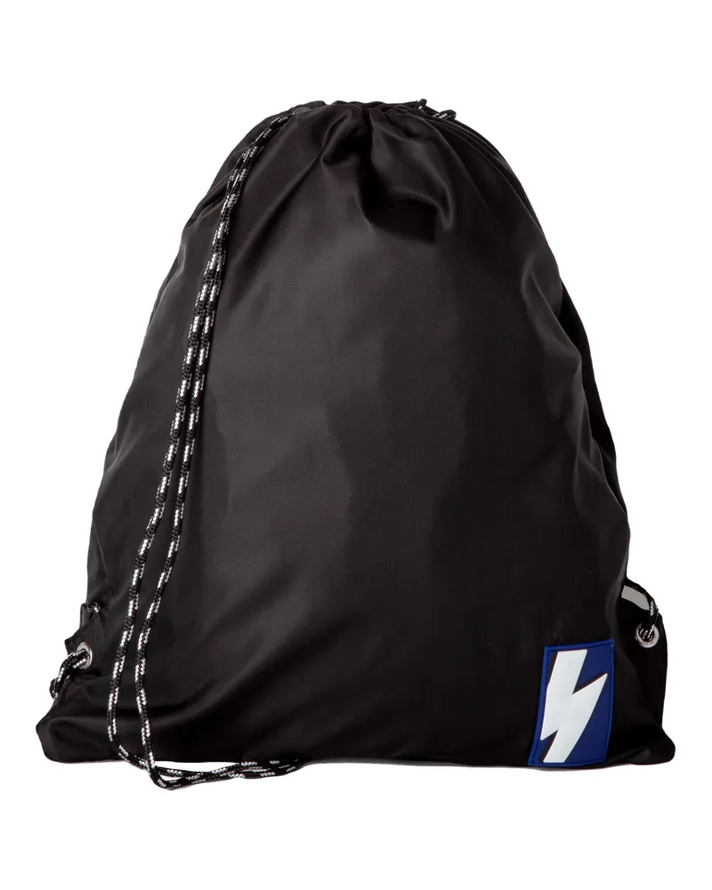 Neil Barrett Sac à dos noir pour hommes Schwarz