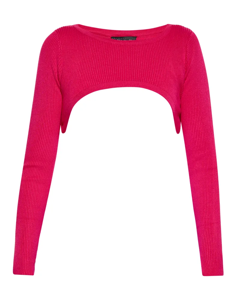 My Mo Crop-Top Damen Fuchsie Fuchsia