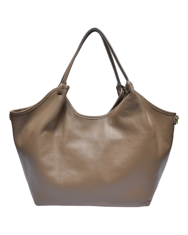 Isabella Rhea Beige Rindsledertasche Beige