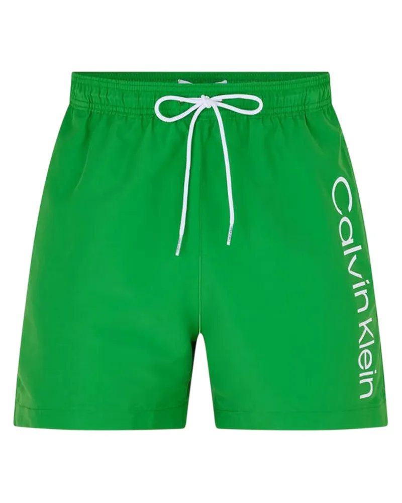 Calvin Klein Badeshorts für Herren, Polyester (Apfelgrün Grün