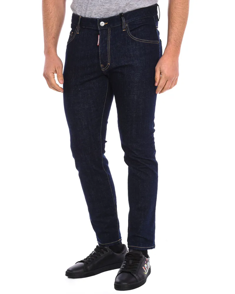 Dsquared2 Lange Herrenhose S74LB1198-S30664 Blau