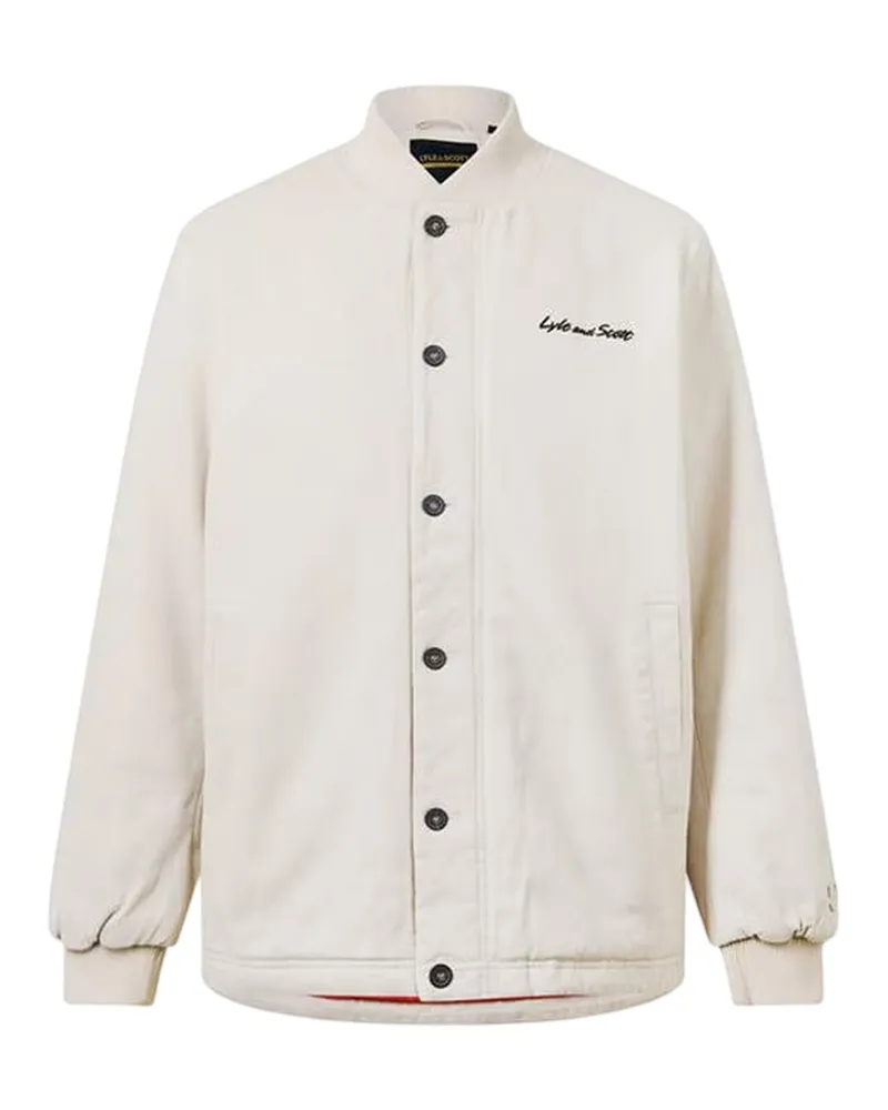 Lyle & Scott Wattierte Jacke für Herren (Beige Beige