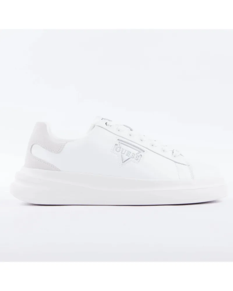 Guess Elba Herren-Sneaker - Weiß Weiß