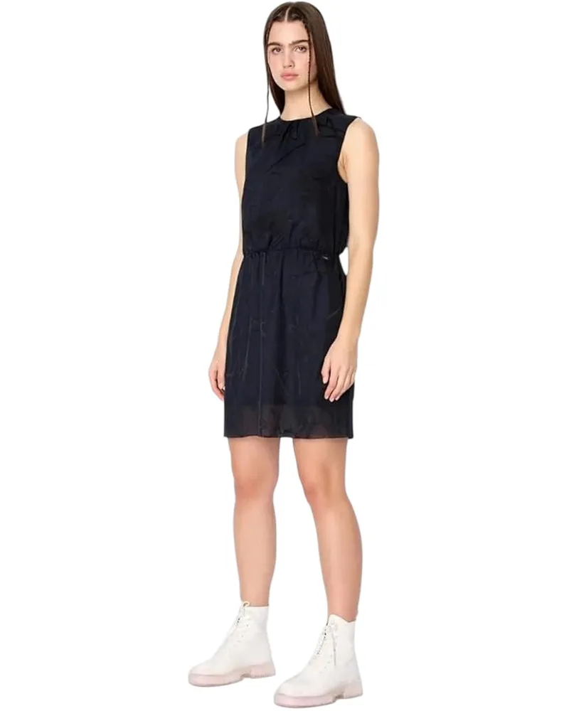 Armani Exchange Minikleid für Damen, Ärmellos (Marine Marineblau