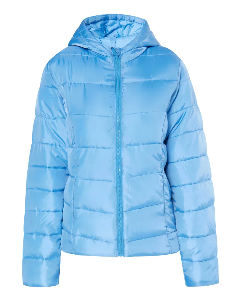 My Mo Wattierte Steppjacke Damen Himmelblau Blau