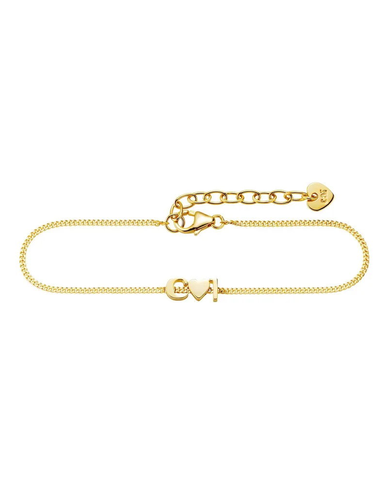 cai Armband 925/- Sterling Silber vergoldet "cai Gold