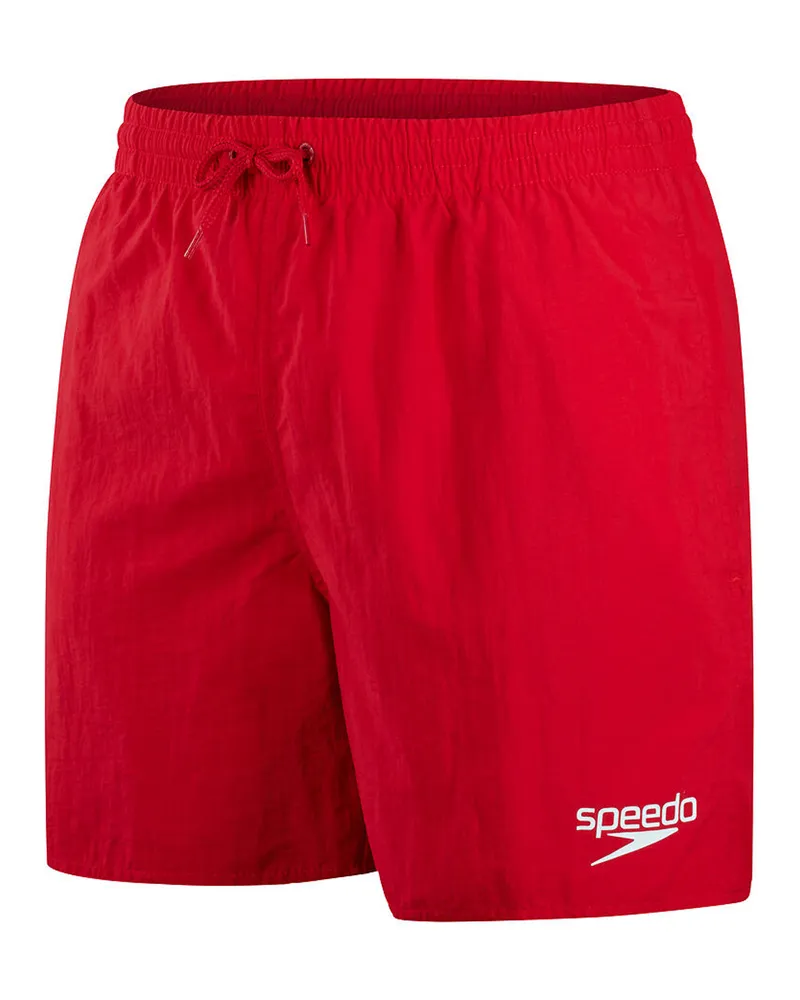Speedo Essential 16" Badeshorts für Herren (Rot Rot