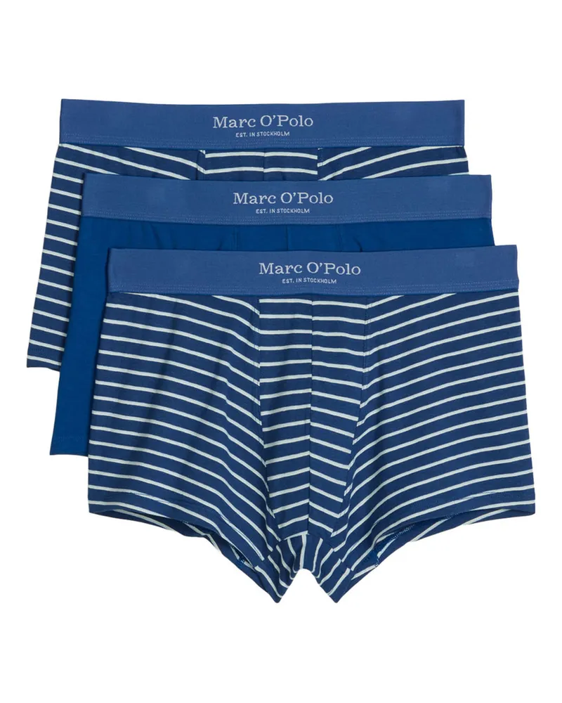 Marc O'Polo Marc O'Polo Herren Trunk EssentialsUnterhose, Unterwäsche, Boxer Trunk Blau