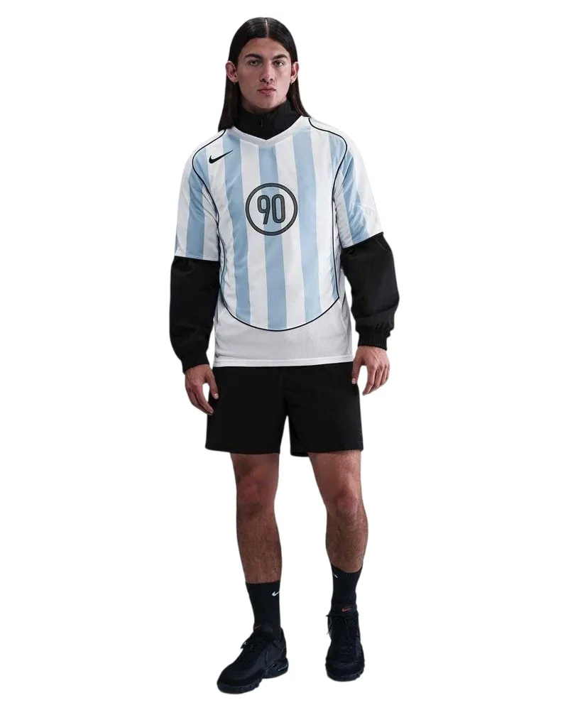 Nike Total 90 Energy" Fußballtrikot für Herren (Weiß/Blau Weiß