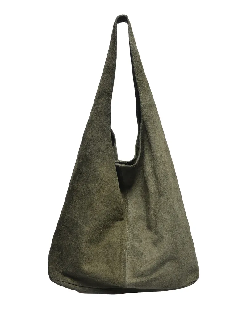 Anna Luchini Grün Rindsledertasche Grün