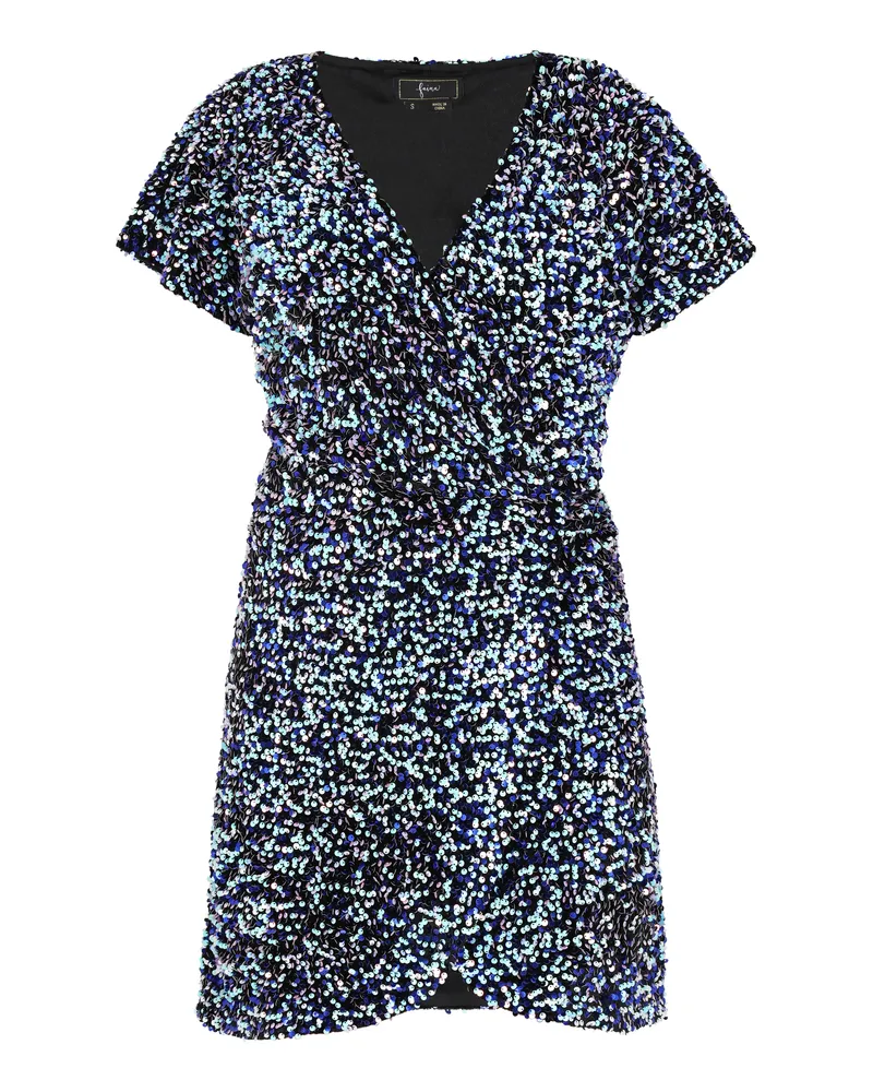 FAINA Kleid Damen Blauminze Blau