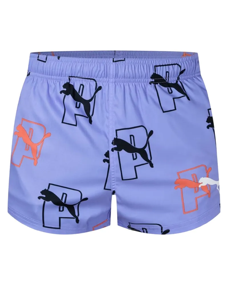 Puma Badeshorts für Herren, Logo (Blau Blau