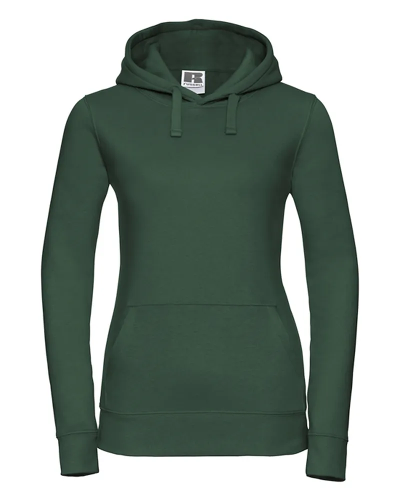 Russell Athletic Russell - "Authentic" Kapuzenpullover für Damen (Flaschengrün Grün