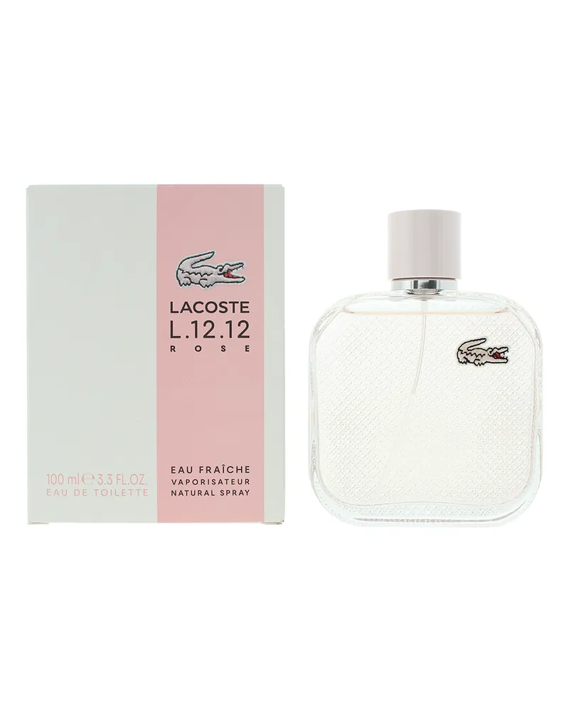 Lacoste L.12.12 Rose Eau Fraiche Eau de Toilette, 100 ml 