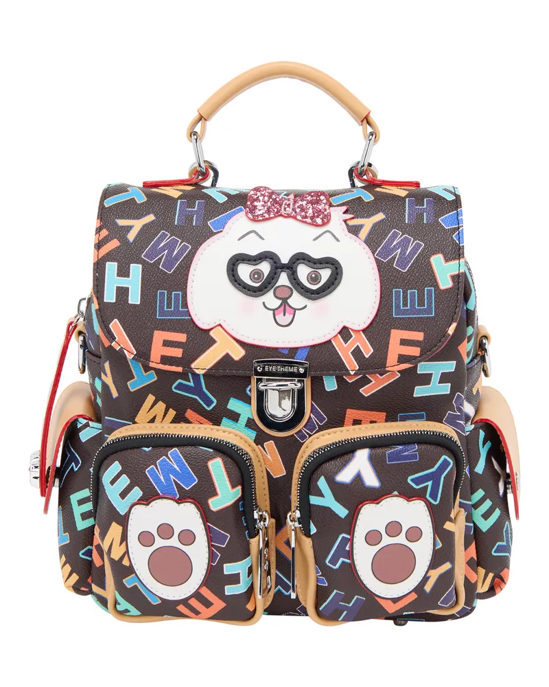 My Mo RUCKSACK RUCKSACK Frauen Kaffee Braun