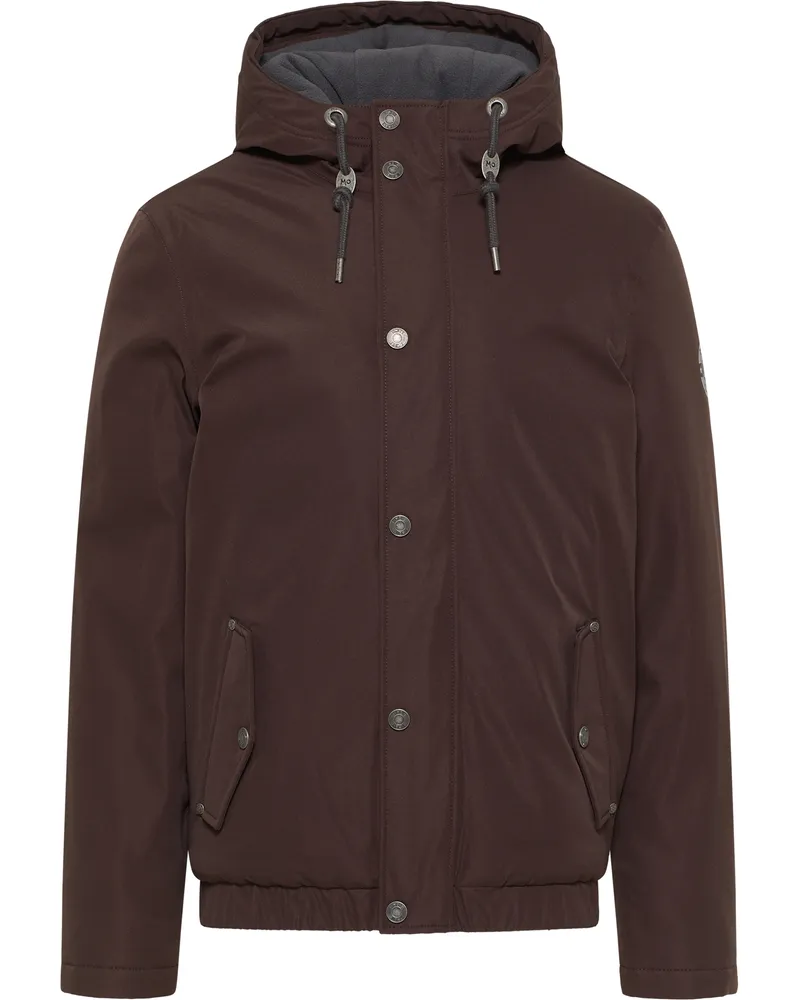 My Mo Winterjacke Herren Dunkelbraun Dunkelbraun