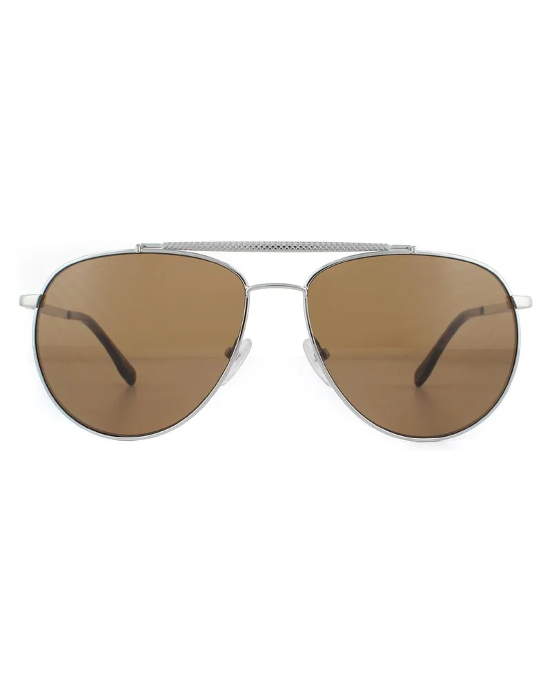 Lacoste Sonnenbrille L177S 033 Gunmetal Braun Grau