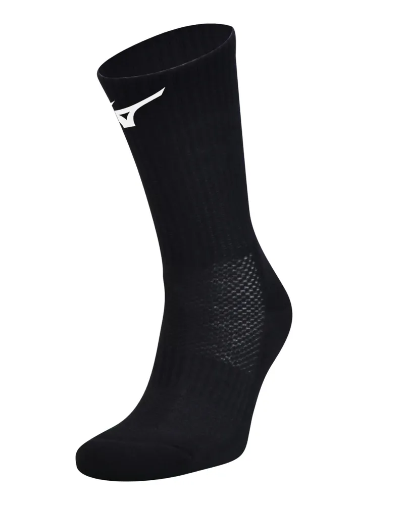 Mizuno Socken für Herren/Damen Unisex (3er-Pack) (Schwarz Schwarz